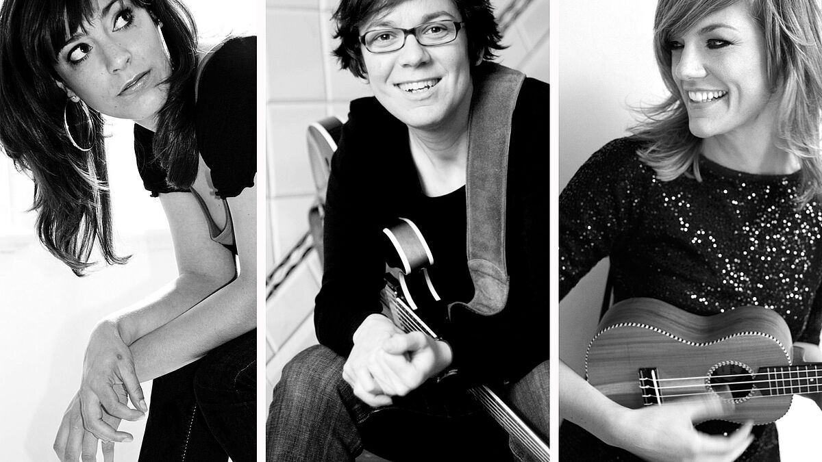 V.l.n.r.: Birgid Jansen, Sandra Hempel und Milla Kay