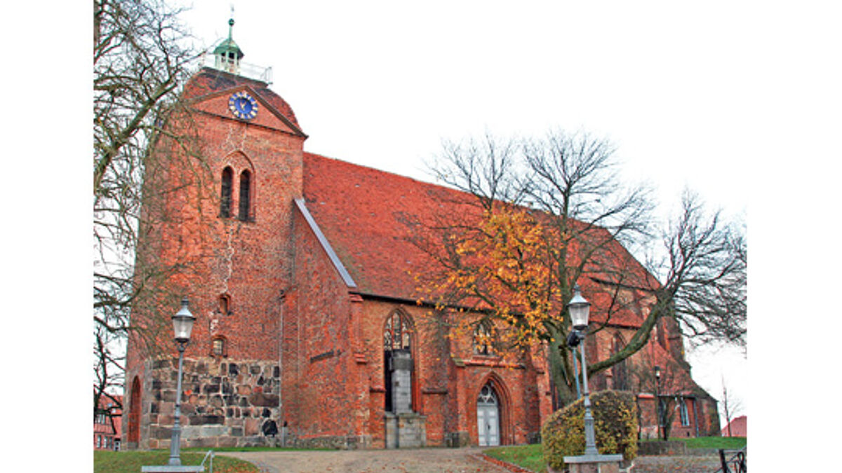 Die Stadtkirche St. Laurentius in Schönberg (Kreis Nordwestmecklenburg) 
