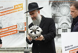 Bischöfin Fehrs und Rabbiner Shlomo Bistritzky