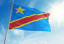 Flagge Kongo 