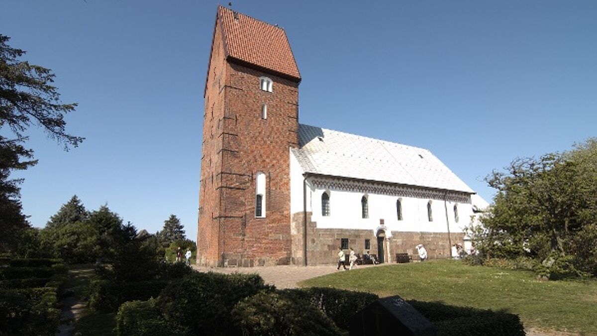Die St. Severin-Kirche in Keitum auf Sylt.