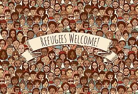 "Refugees welcome"