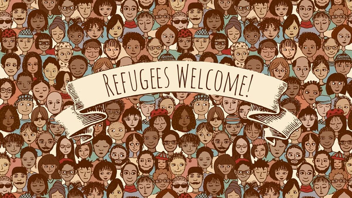 Unter dem Motto "Refugees welcome" findet in Rostock ein Benefizkonzert statt 