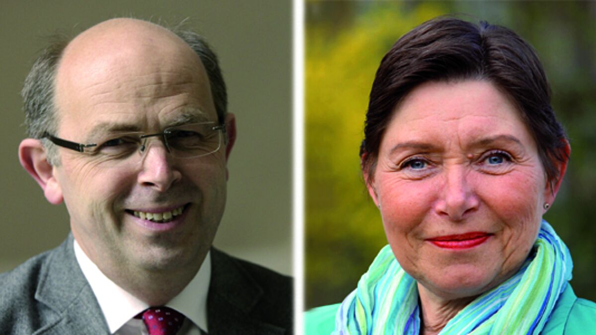 Gothard Magaard (links) und Elfriede Knotte stehen am Freitag zur Wahl.