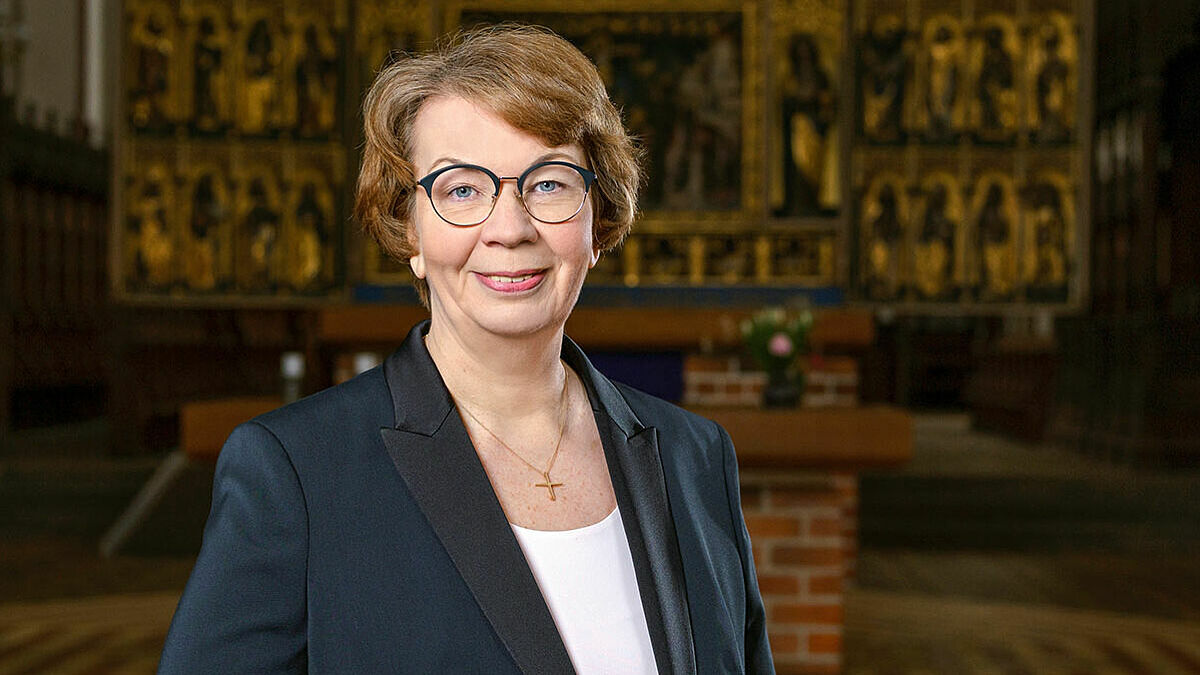 Landesbischöfin Kristina Kühnbaum-Schmidt ruft zu Spenden für Flüchtlinge auf.