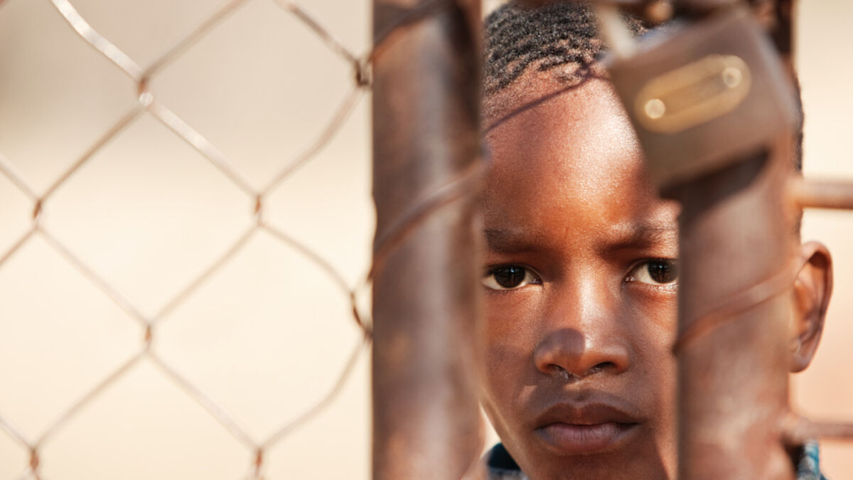 Flüchtlingskind in Afrika (Symbolbild).