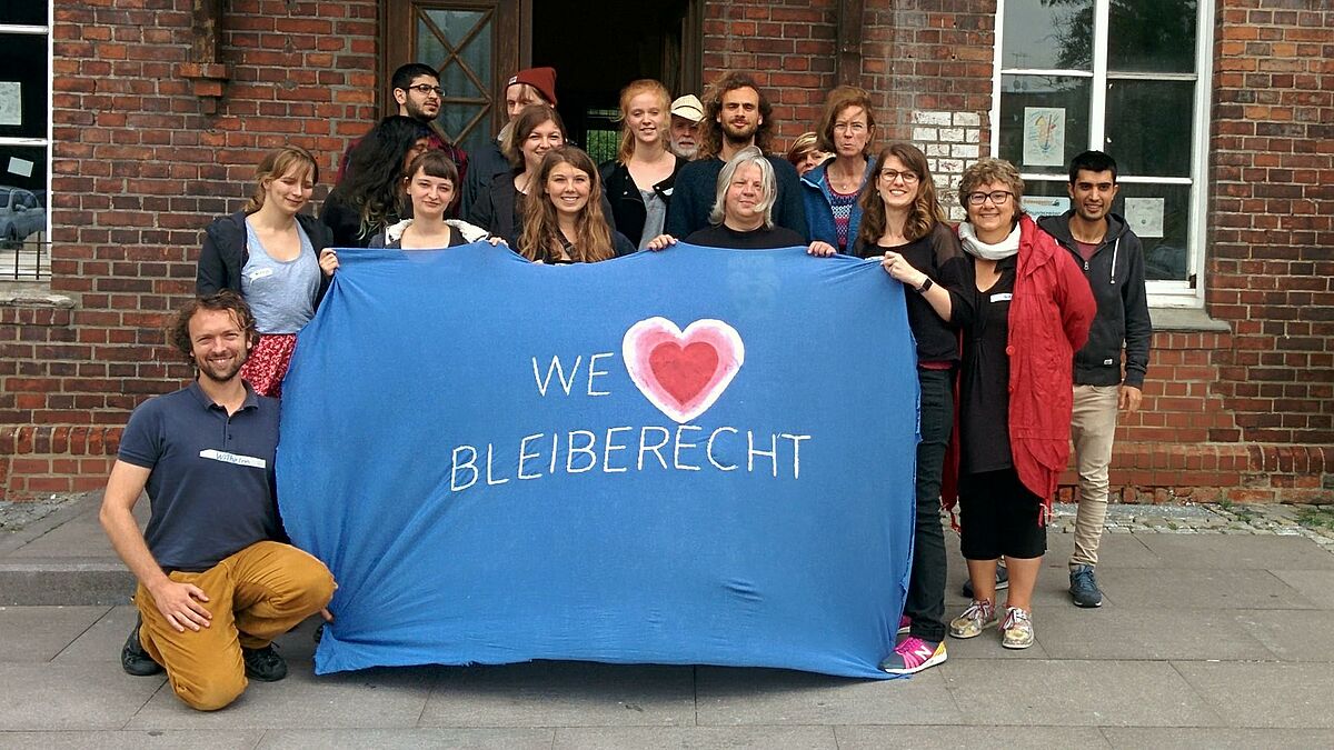 Verschiedene Flüchtlingsinitiativen haben sich in Anklam zu "Pro Bleiberecht in Mecklenburg-Vorpommern" zusammengeschlossen.