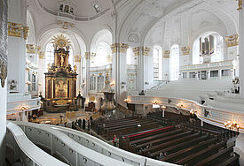 Die Hamburger Hauptkirche St. Michaelis (Michel) feiert im Oktober 2012 ein stolzes 250-Jahre-Jubiläum