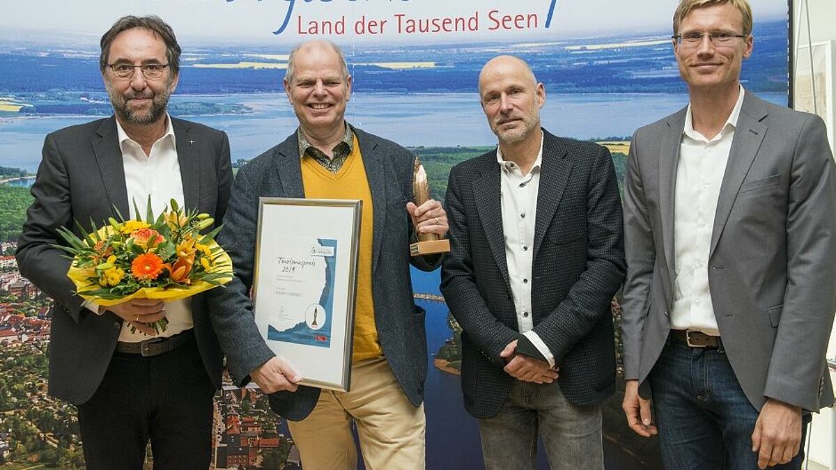 Wolf-Dieter Ringguth, Eckart Hübener, Frank Fechner und Bert Balke (v.l.)  