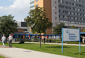 Ein ausgezeichnetes Krankenhaus: das Bonhoeffer-Klinikum in Neubrandenburg.