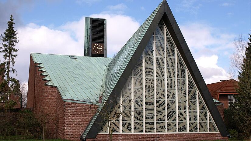 Elmshorn, Schleswig-Holstein, Luther-Kirche, Foto 2007