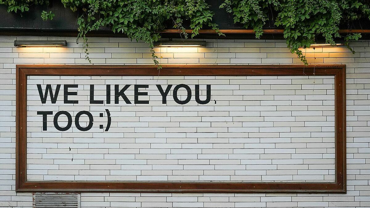 We like you, too :)