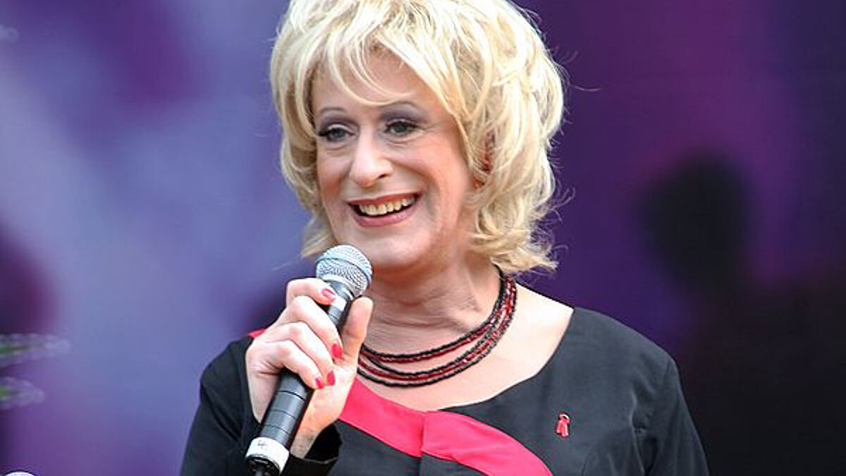 Travestiekünstlerin Lilo Wanders.