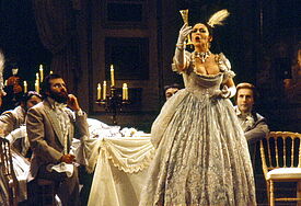 Szene aus "La Traviata"