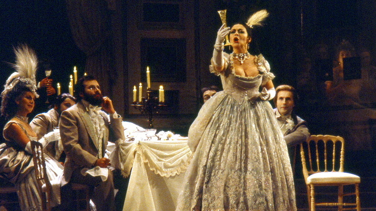 Szene aus "La Traviata"