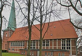 Die evangelische St. Johannis-Kirche in Hamburg-Eppendorf    