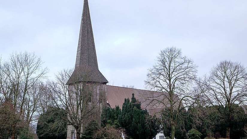 Die Kirche in Flintbek. Die Kirche in Flintbek.