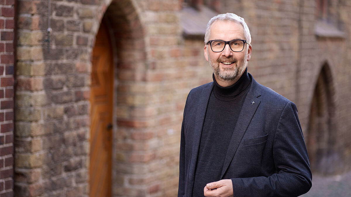 Kandidiert für das Amt eines Bischofs im Sprengel Schleswig und Holstein: Friedemann Magaard. 