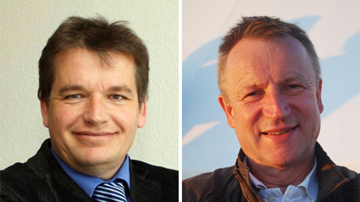 V.l.n.r.: Ulf Compart und Klaus Struve