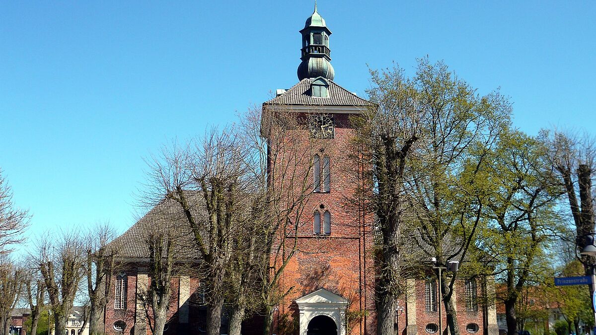 Die Christkirche in Rendsburg wurde 1700 als Garnisonskirche eingeweiht.
