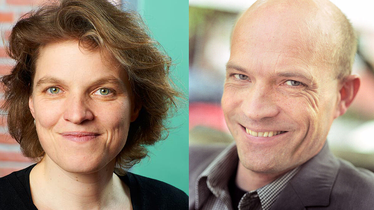 Die Kandidaten: Astrid Kleist (links) und Frie Bräsen