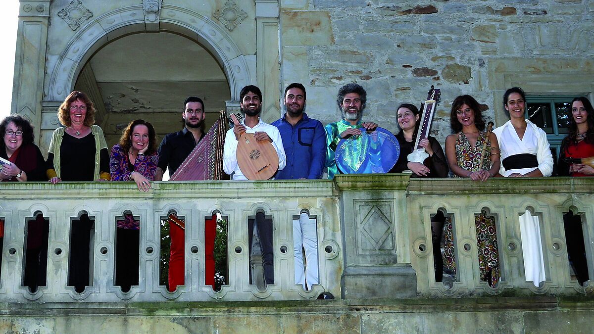Das Ensemble Musica Del Paradiso verbindet verschiedene Geschichten, Stile und Religionen über die Musik.