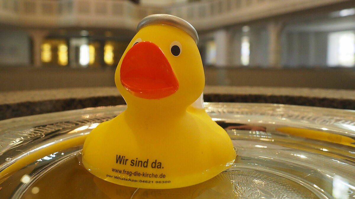 Die "Segensente" aus dem Kirchenkreis Schleswig-Flensburg ist besonders für Familien mit Kindern gedacht, um zu zeigen: "Wir sind für Euch da".