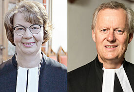 Kristina Kühnbaum-Schmidt und Dr. Karl-Heinrich Melzer