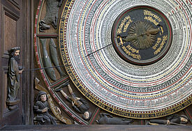 Die Astronomische Uhr von 1472 in der Marienkirche Rostock