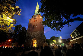 St. Lorenz Travemünde bei Nacht
