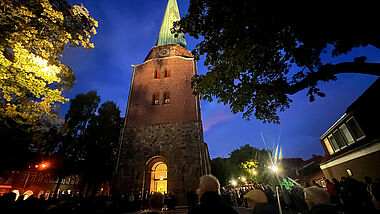 St. Lorenz Travemünde bei Nacht