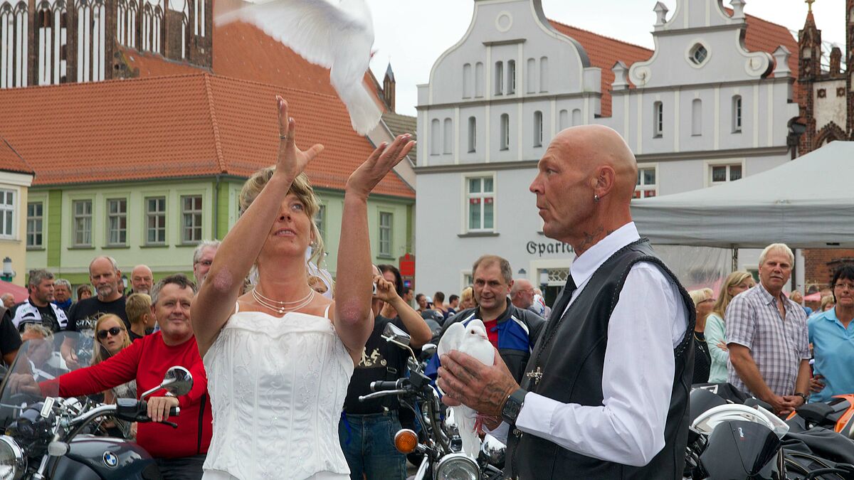 Jana und Uwe gaben sich auf dem Mogo Greifswald das Ja-Wort