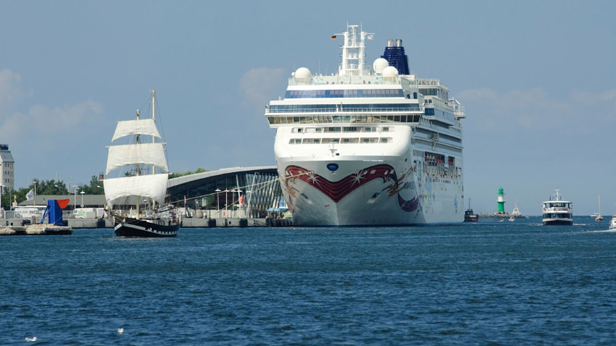 „Hanse-Sail“ in Rostock.