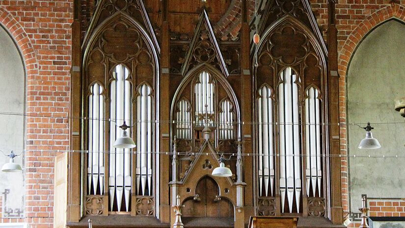 Orgel in der Stadtkirche Malchow