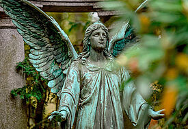 Engel auf dem Friedhof