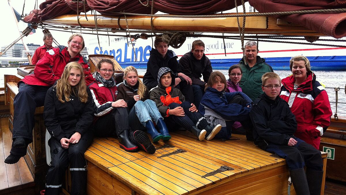 KlimaSail 2012: Die Crew aus Gleschendorf