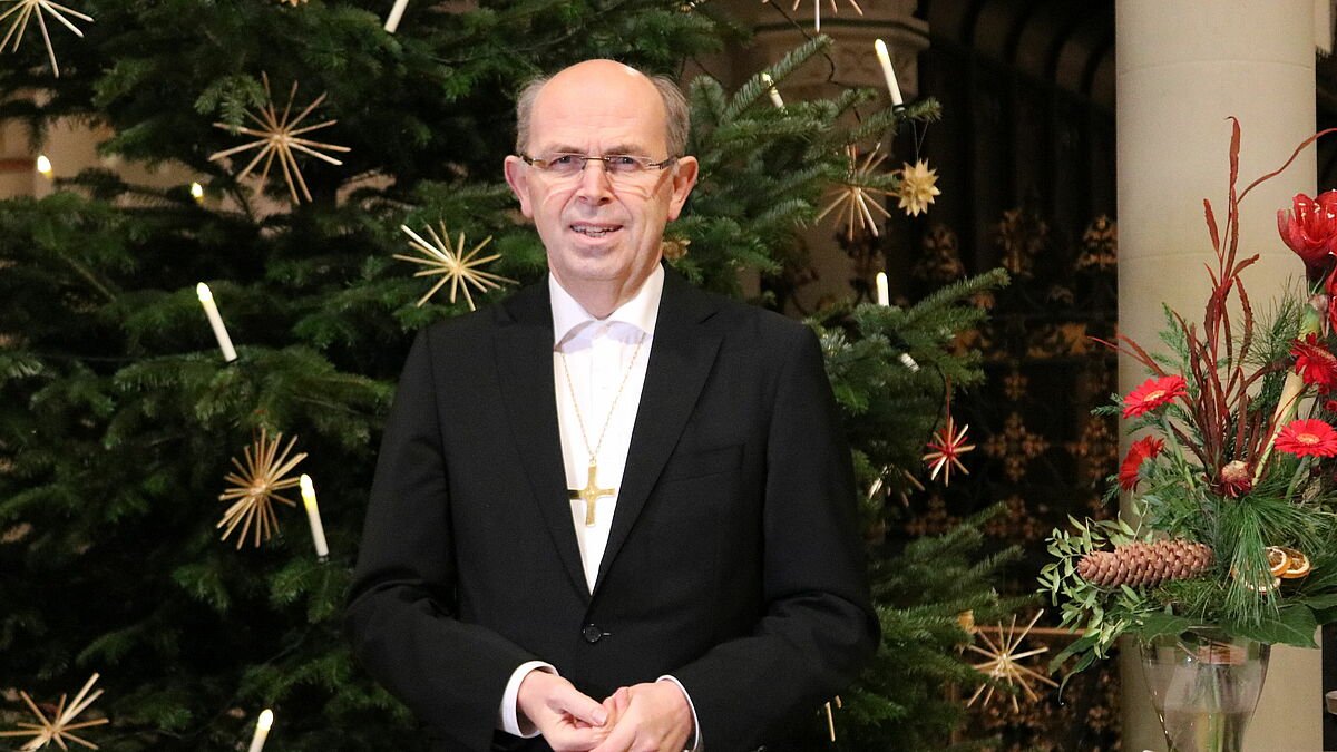 Bischof Magaard sendet seine Weihnachtsbotschaft aus dem Schleswiger Dom