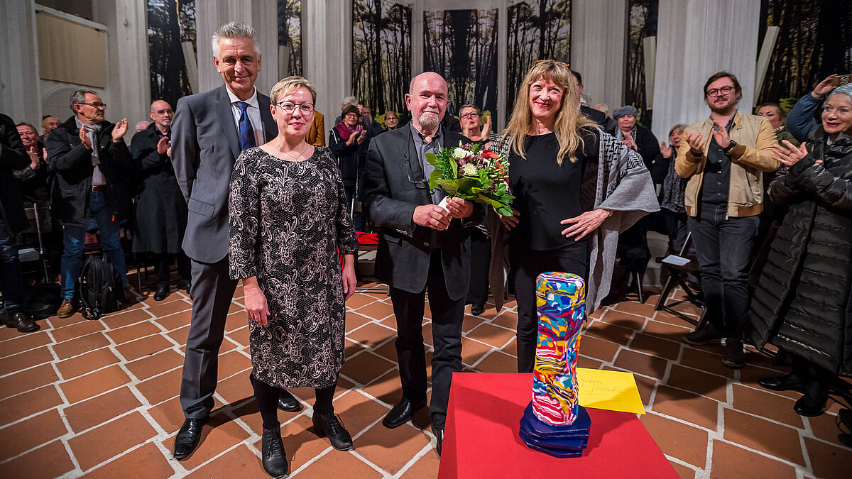 Preisverleihung des Günter-Harig-Preis in St. Petri zu Lübeck