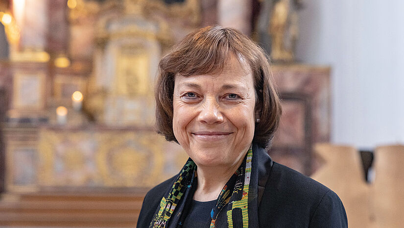 Die Ratsvorsitzende der Evangelischen Kirche in Deutschland (EKD) Annette Kurschus.