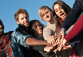 Gruppe Jugendlicher 