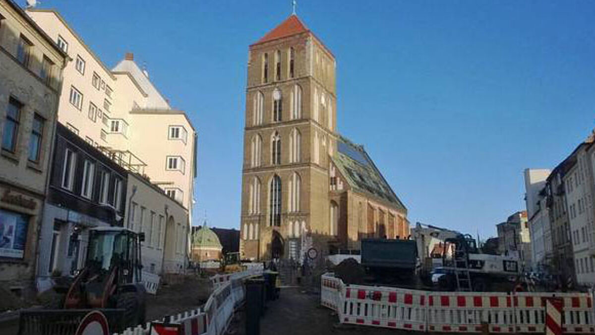 St. Nikolaikirche in Rostock.