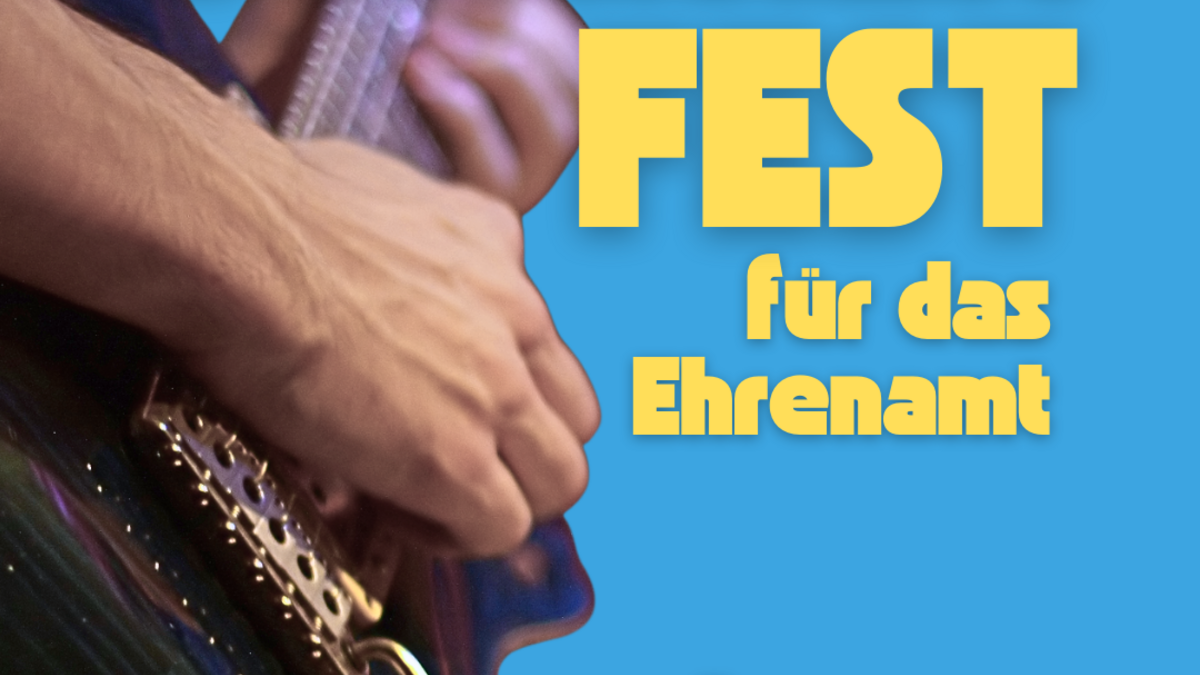 Die Einladung zum Sommerfest des Ehrenamtes.