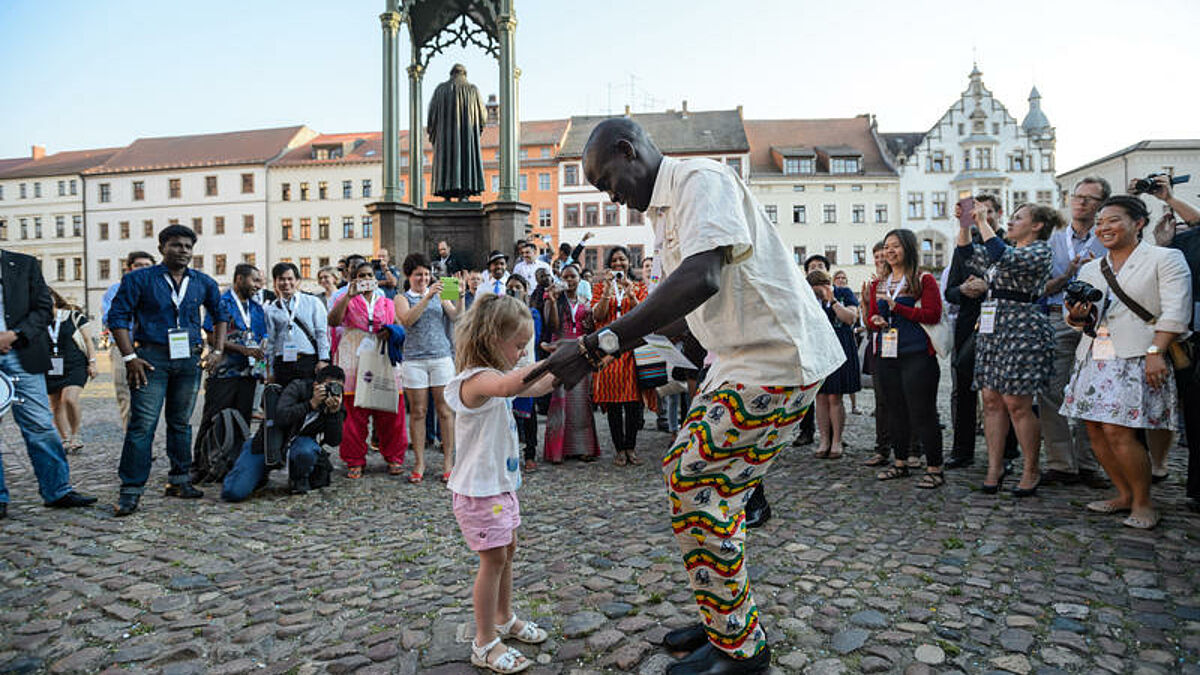 Die Teilnehmer in Wittenberg kamen aus 60 Staaten und 80 lutherischen Kirchen 