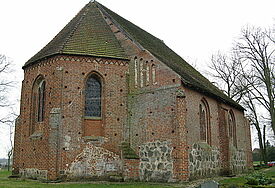 Die Dorfkirche im mecklenburgischen Klinken