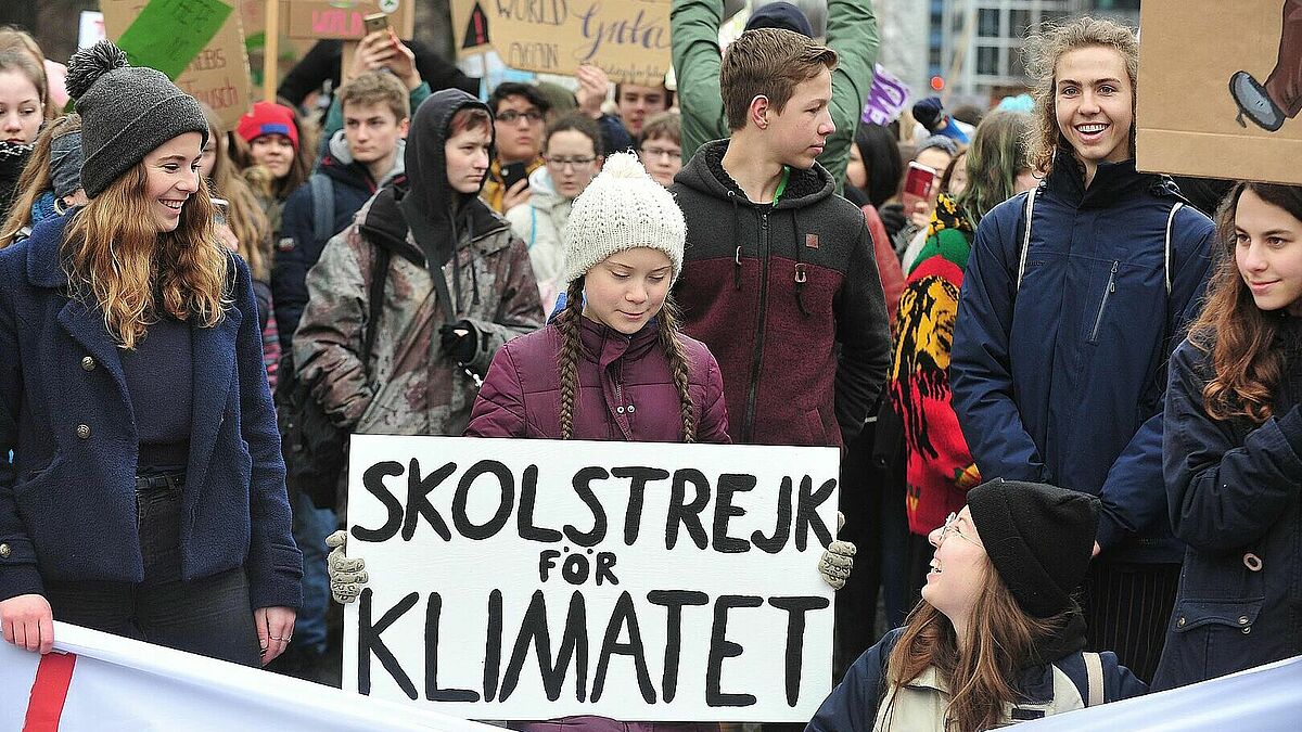Protest mit Greta: Mehrere Tausend Schüler versammelten sich am Freitag, den 1. März 2019 in Hamburg zum Schulstreik "Fridays for Future".