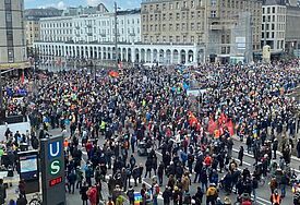 Friedensdemo Hamburg 