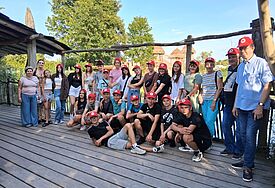 Feriencamp Marlow mit ukrainischen Jugendlichen im Vogelpark