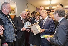 Bundespräsident Frank-Walter Steinmeier in "Herz As"