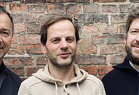 Die Bandmitglieder: Lars Hansen, Jan Simowitsch, Jan Keßler. 