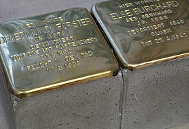 Die beiden neuen Stolpersteine